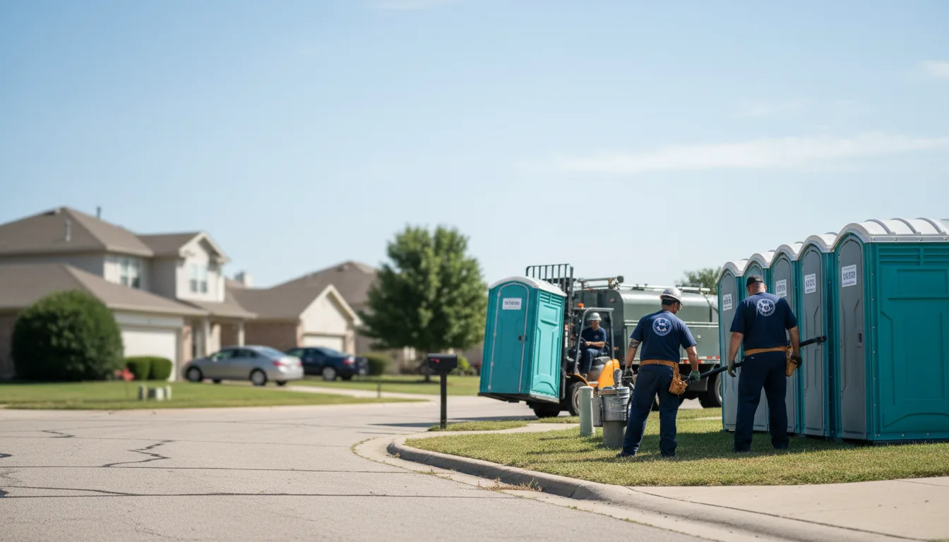 Porta Potty Rental in Oakland, TN near me